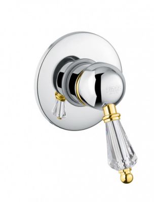 Смеситель для душа Fiore IMPERIAL- SKY  (SWAROVSKI®) 82CO5130, хром/золото
