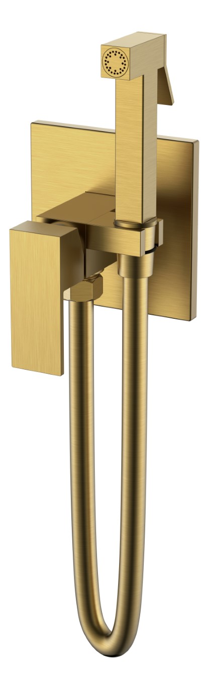Смеситель гигиенический Boheme, QUBIC Bronze 477-BR