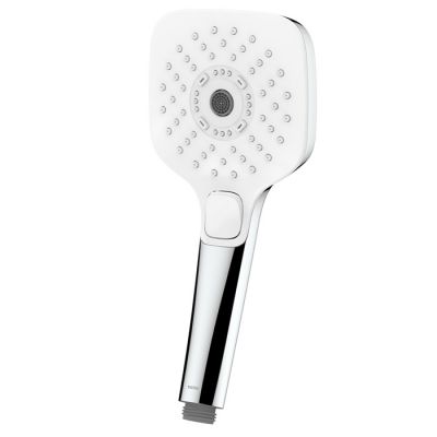 TBW02015E1A TOTO Showers Ручной душ, 110x75 мм, трёхрежимный, Comfort Wave, Active Wave, Warm Spa, цвет: хром