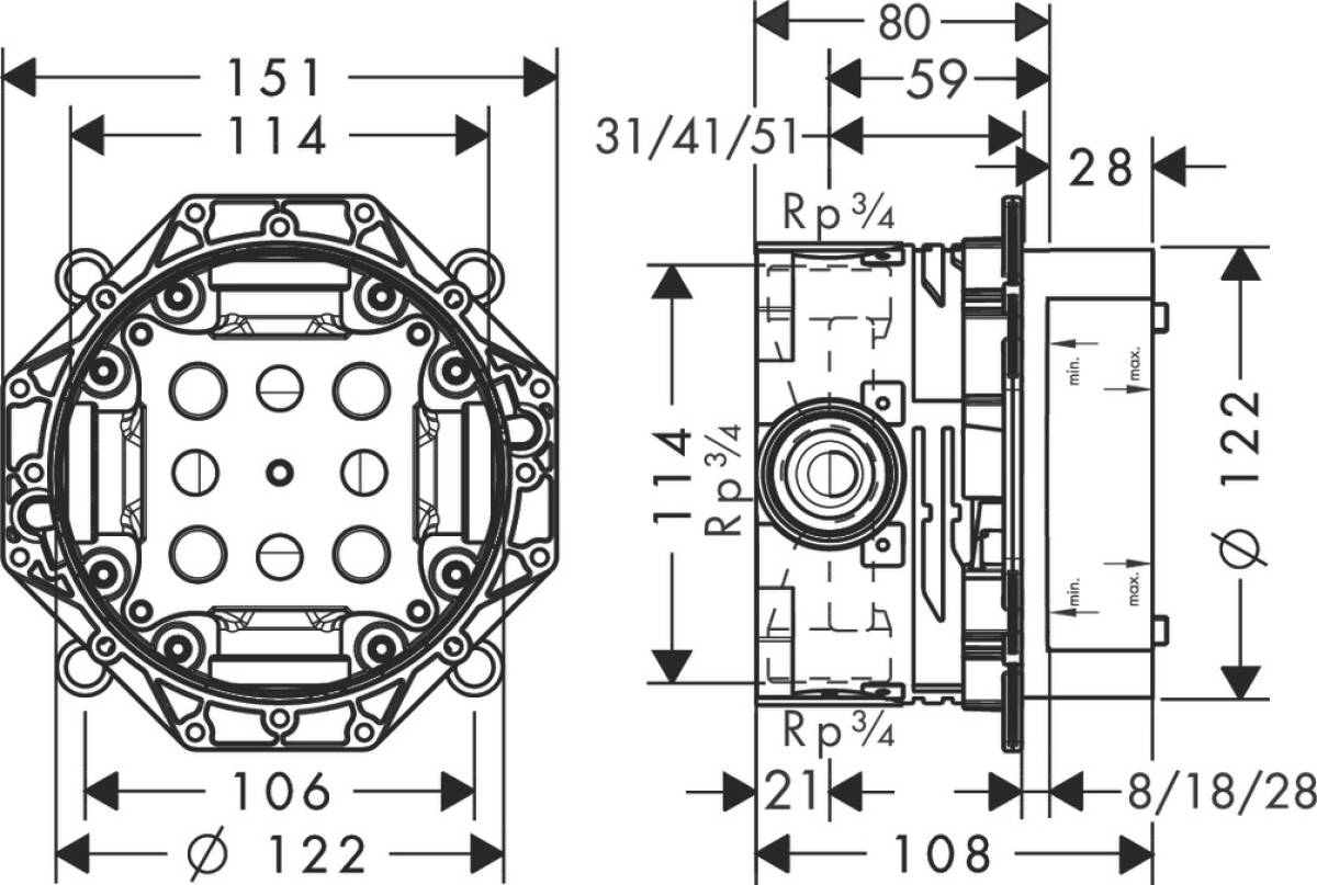 Axor iBox universal 01700180