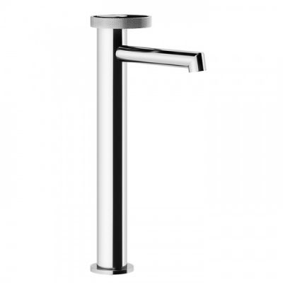 Gessi Anello Смеситель для раковины высокий с коротким изливом. Без донного клапана, цвет: хром 63304#031