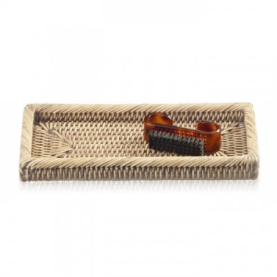Decor Walther Basket KS Лоток универсальный 23.5x11.5см, настольный, цвет: ротанг светлый 927591