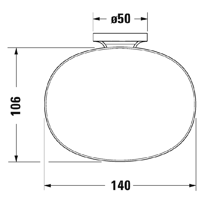 Duravit Starck T Мыльница, подвесная, цвет: хром 99331000