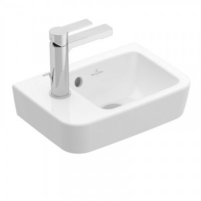 Villeroy&Boch,  Раковина Villeroy&Boch O'Novo, шг 360*250, цвет раковины-белый глянцевый 43423601