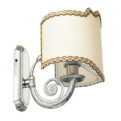 MIRELLA Светильник настенный H25хL20хP20 cm, ткань ML.MRL-LP12.CR