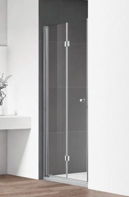 Душевая дверь 80см, CEZARES ECO-O-BS-12-80-C-Cr