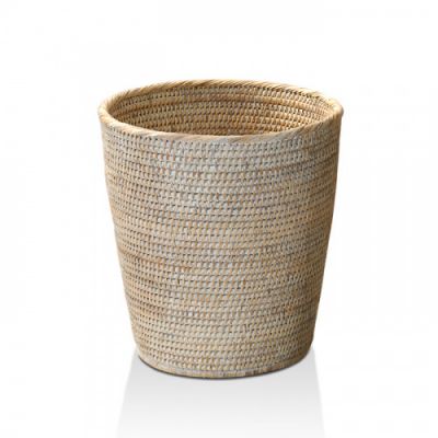 Decor Walther Basket PK Корзина для бумаги 30x31см, напольная, цвет: ротанг светлый 922191