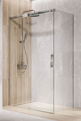 Душевой уголок 140x80 Radaway Espera PRO KDJ дверь с доводчиком, левая