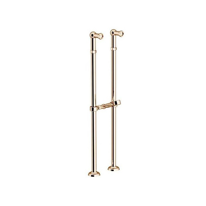 Gattoni Accessori Комплект (2 шт) "ножек" для напольной установки смесителя, цвет: золото 24кт 1545/00D0oro