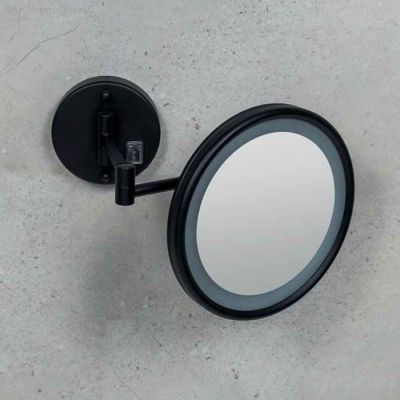 В9954.NE Colombo  Fashion Mirrors Косметическое зеркало с подсветкой, цвет: черный