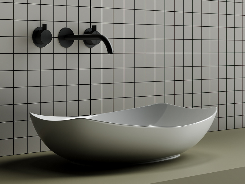 Умывальник чаша накладная овальная Ceramica Nova Element 560*400