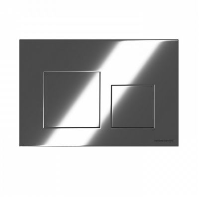 CN12-002CH Ceramica Nova Кнопка смыва Balance, клавиши Square, цвет хром глянцевый