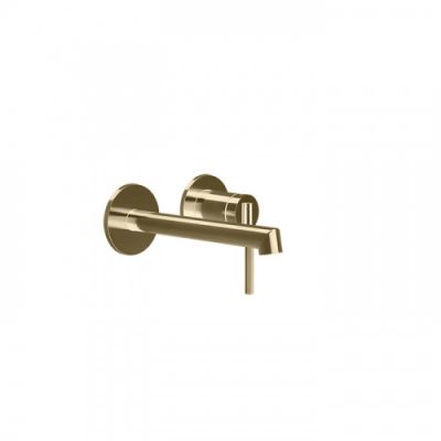 Gessi Ingranaggio Смеситель для раковины, встраиваемый, (внешние части), цвет: Finox Brushed Nickel 63581#149