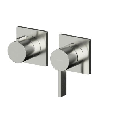 Внешняя часть смесителя для душа на 3 потребителя WHITECROSS XT1443NIB (брашированный никель)