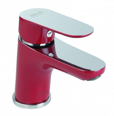 Смеситель для раковины Fiore KEVON CHIC 81RX8120, хром/красный