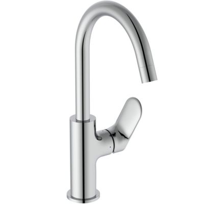 BE015AA Ideal Standard Ceralife O Смеситель для раковины, с поворотным изливом, цвет: хром