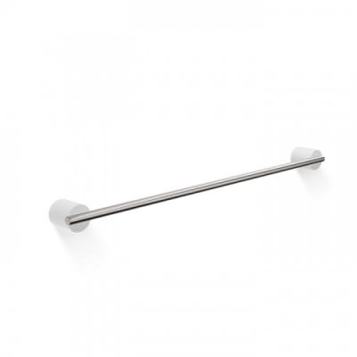 Decor Walther Stone HTE60 Полотенцедержатель 60см, подвесной, цвет: белый / сталь матовая 975255