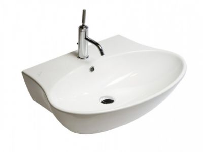 Y0QX01 HATRIA NIDO Раковина подвесная 68x48 белая
