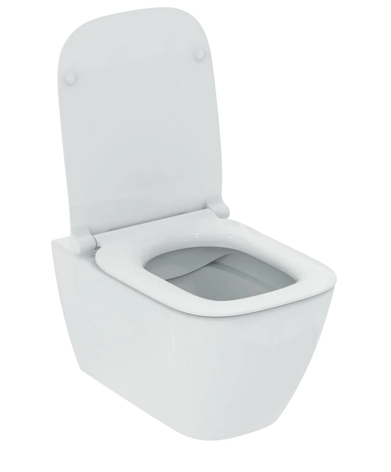 Подвесной безободковый унитаз Ideal Standard i.life B технология RimLS+ T533001