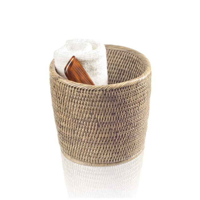 Decor Walther Basket ZK Корзина 19x18см, настольная, цвет: ротанг светлый 927491