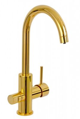 Cмеситель для кухни Remer X Style N792DWDO, золото глянцевое