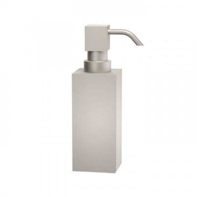 Decor Walther Cube DW 395 Дозатор для мыла, настольный, цвет: никель сатинированный 839734