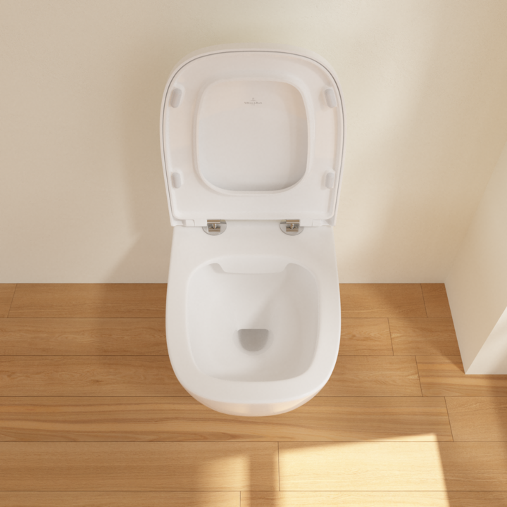 4608 R0 R1 Унитаз подвесной Безободковый Antheus бел.Villeroy & Boch