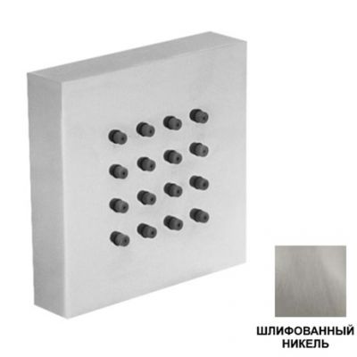 BJ001A07Q AquaElite боковая форсунка 65x65 мм, шлиф. никель