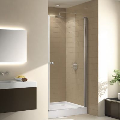 Cezares ECO O-B-1-90-C-Cr Душевая дверь 90 см, стекло прозрачное