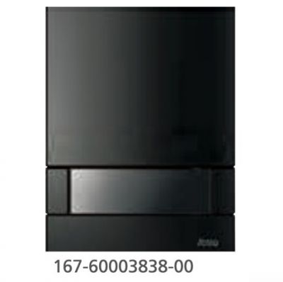 167-60003838-00 Jomo EXCLUSIVE URM-K клавиша для писсуара в комплекте с рамкой, чёрный матовый