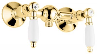 Emmevi Deco Ceramic, смеситель для душа, цвет золото 121002/OR