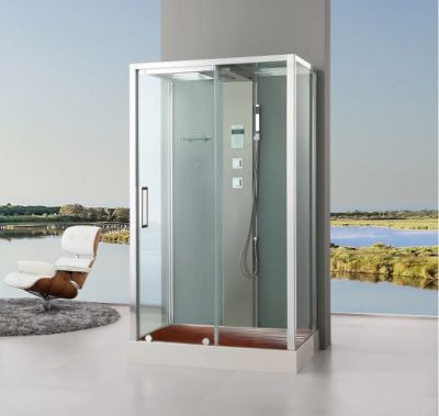 Душевая кабина 120x90 без пара Acquazzone HELENA 120ESL левая