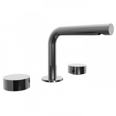 Fantini AF/21 Смеситель для раковины, 3 отв., излив: 155 мм, цвет: хром 27 02 A204WF