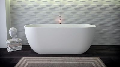 Ванна K.STONE отдельностоящая 170x75 Knief LOTUS 0600-609-01