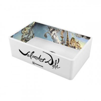 4993023 Omoikiri Mikura 76-Dali Natceramic/white