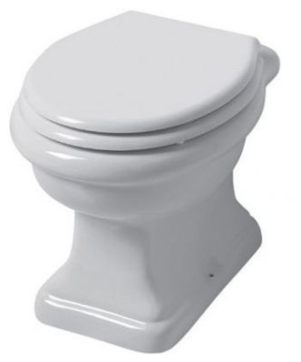 Disegno ceramica Paolina, напольный унитаз 56,5 см, выход в стену, цвет белый глянцевый PA00200001