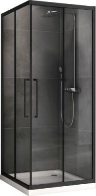 Душевой уголок 90x90 ABBER Schwarzer Diamant AG02090BH