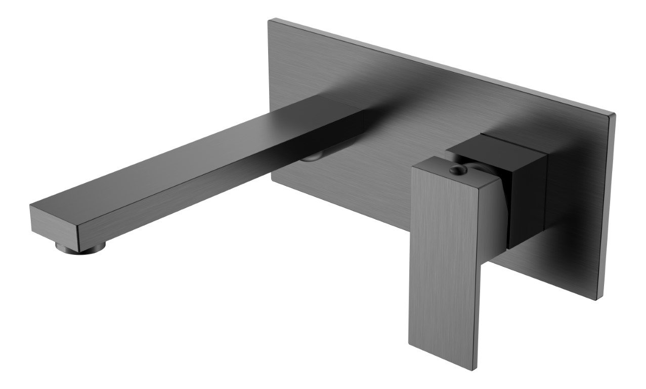 Смеситель гигиенический Boheme, QUBIC Gun Metal 477-GM