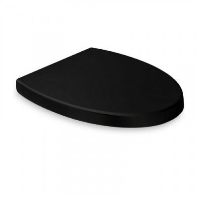 Крышка сиденье для унитазов AET Glass C511R104G чёрный/золото