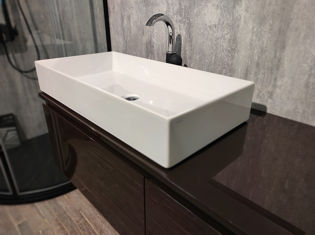 Раковина накладная 80x40 Simas Agile AG80 bi*0