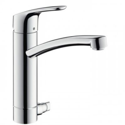 Hansgrohe Metris Смеситель для кухни 220, однорычажный, с запорным вентилем для посудомоечной машины, 31803000