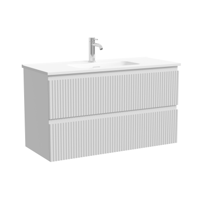 SNR90/39W Ceramica Nova Тумба подвесная SANCOS Snob R 890х390, Bianco, арт.SNR90/39W
