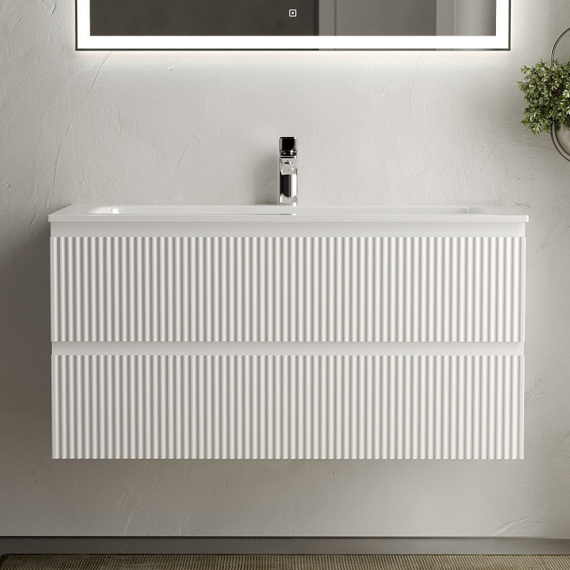 Sancos Snob-R Мебель для ванной 100x45 Bianco SNR100W белый
