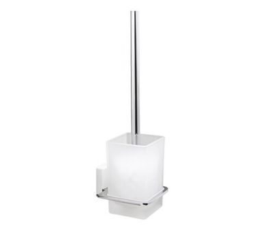 Leine K-5027WHITE Щетка для унитаза подвесная Размеры (Ш/В/Г): 12х38х13 см