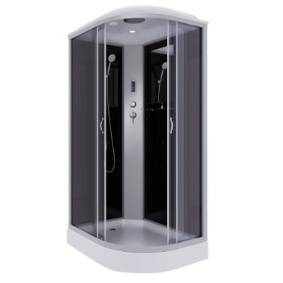 Душ.каб. NG-3512-14LP (1200х800х2150) низкий поддон(13см) стекло тонированное