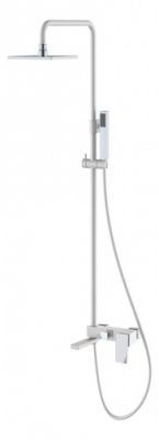 Стойка для душа Q White Chrome.2_Комплект 148-WCR.2