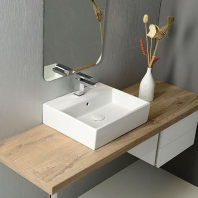 ISVEA Purita Раковина 50x42 подвесная 10PL50050SV белый