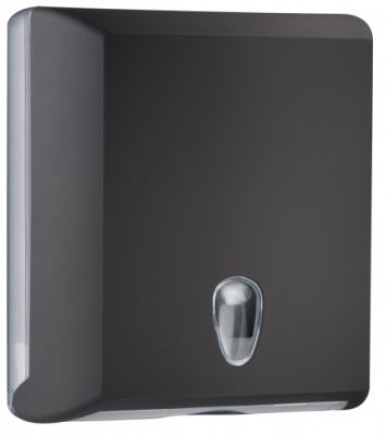 BLACK Series Диспенсер для бумажных полотенец прямоугольный пластмассовый BLACK 300х290х105 мм