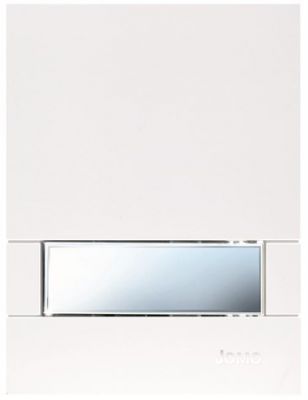 167-61001180-00 Jomo EXCLUSIVE URM-G клавиша смыва для писсуара в комплекте с рамкой и кнопкой "хром", стекло белое