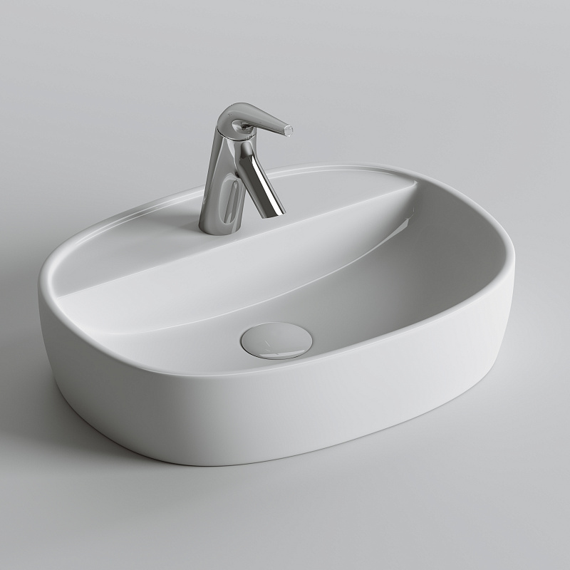 Умывальник накладной Element 500*380*120мм Ceramica Nova CN6036